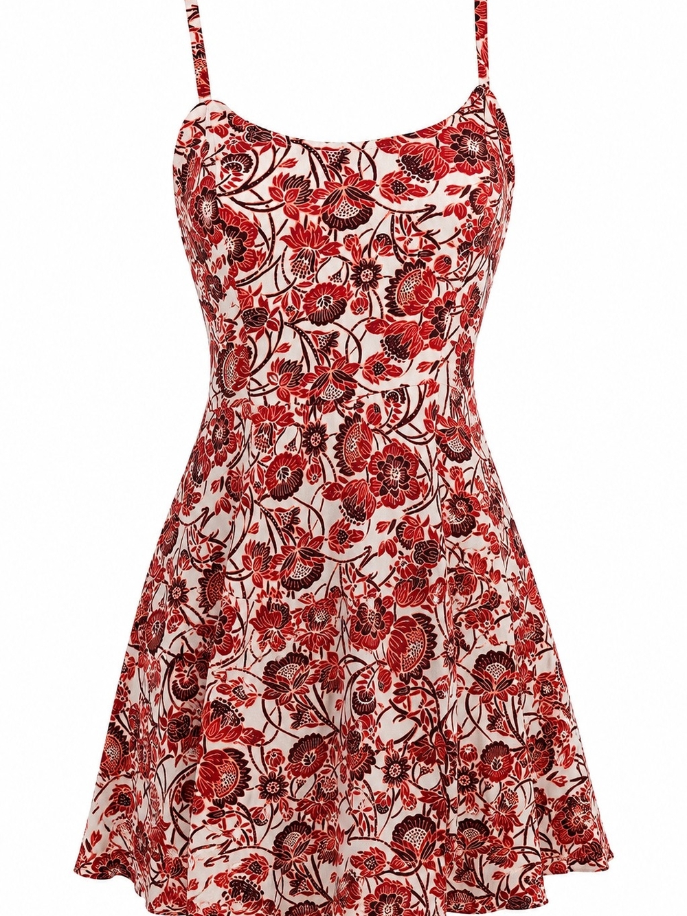 Jessica Simpson Floral Print A-Line Sundress Medium - Picture 1 of 3